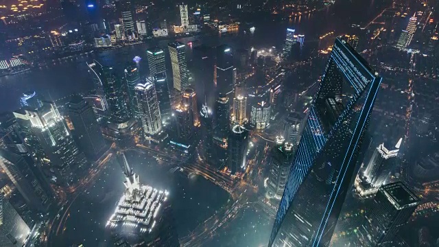 詳情圖-T/L,WS,HA,TD,Downtown,Shanghai,at,Night,/上海，中國