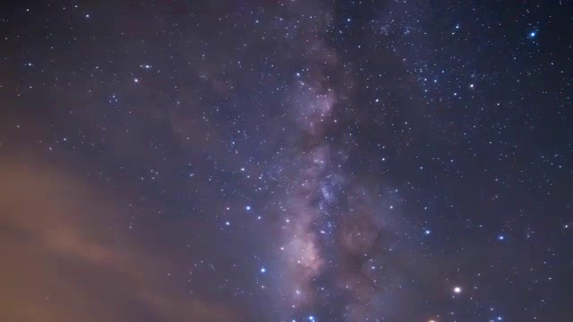 详情图-银河系的时间流逝镜头