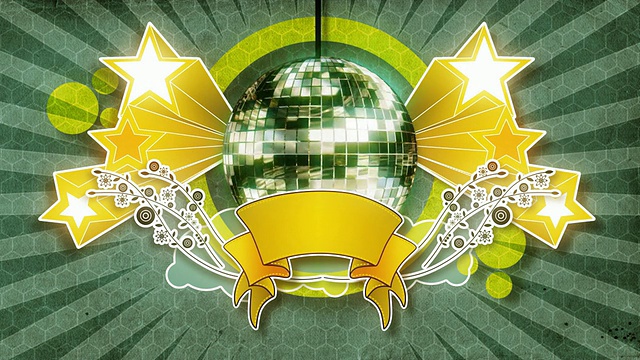 Discoball和横幅