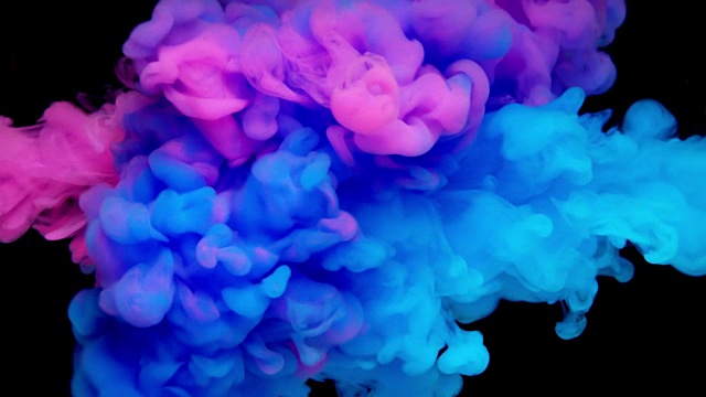 详情图-SLOW-MO:多色液体流动