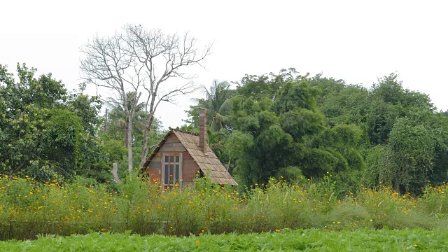 旧的小屋。