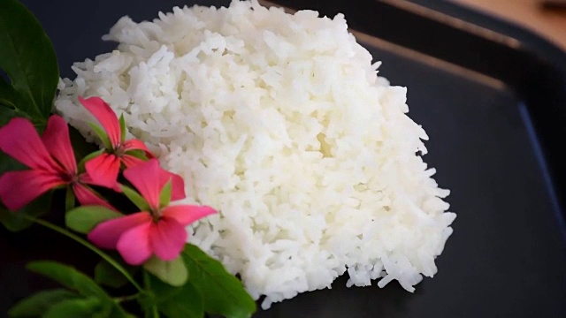 白饭白饭煮食物健康
