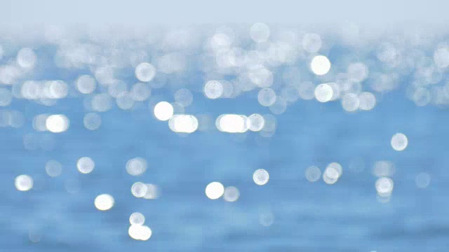 詳情圖-模糊的圖像波光粼粼的海面
