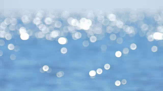詳情圖-模糊的圖像波光粼粼的海面