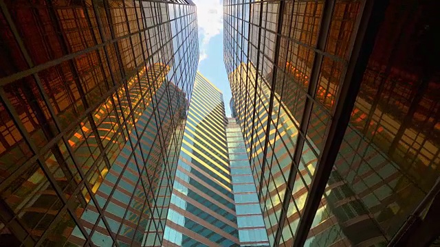 建筑结构未来建筑。办公大楼