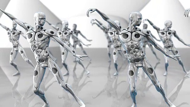 人工智能机器人舞蹈模拟深度学习