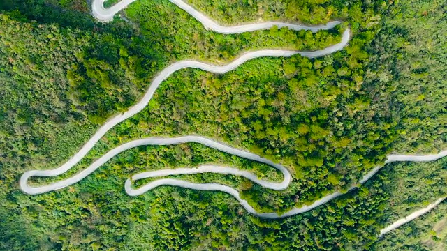 山路鳥瞰圖