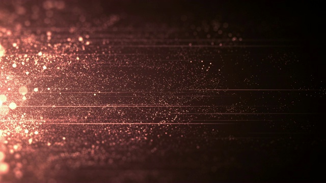 玫瑰金/紫色/红色粒子水平移动-循环