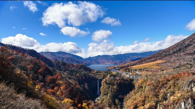 赤台田高原观测区日本中禅寺湖