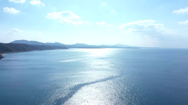 美丽的海景和地平线