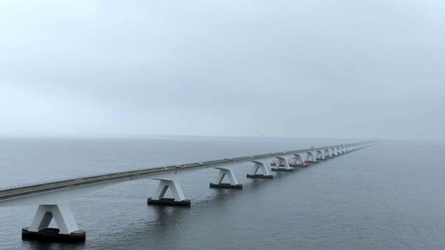 詳情圖-Zeelandbrug橋的時(shí)間流逝:荷蘭最長(zhǎng)的橋