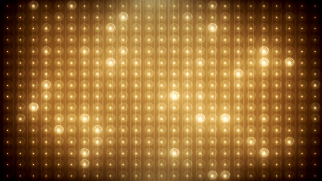金色闪光led动画VJ背景