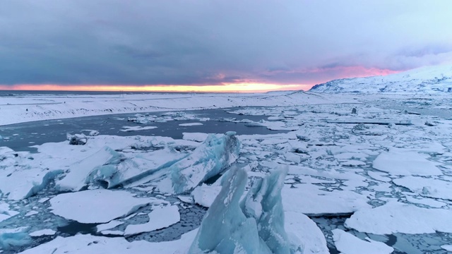 详情图-风景冰山，Jokulsarlon泻湖，冰岛