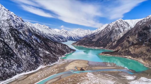 详情图-鸟瞰图冉芜湖-时间流逝