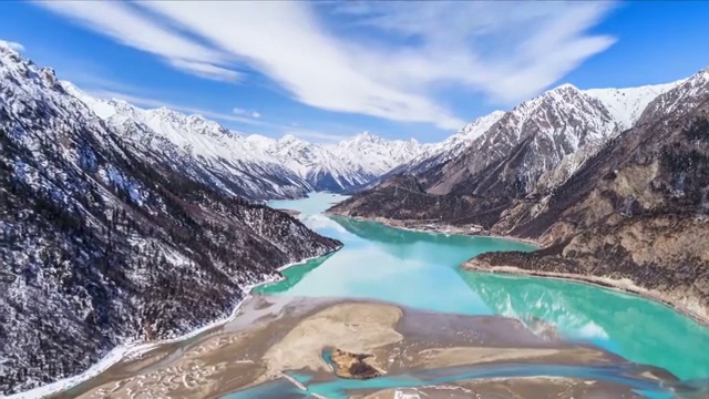 详情图-鸟瞰图冉芜湖-时间流逝