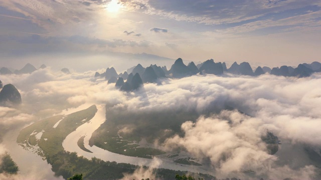 阳朔时光流逝
