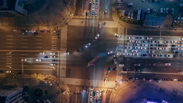 跨越的超缩鸟瞰图