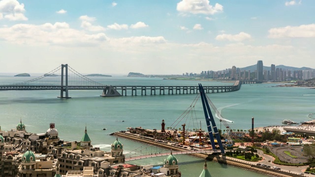 时光流逝/大连星海湾跨海大桥