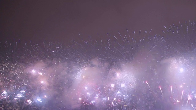 詳情圖-煙花慶祝概念動畫的節(jié)日活動，如圣誕節(jié)，新年