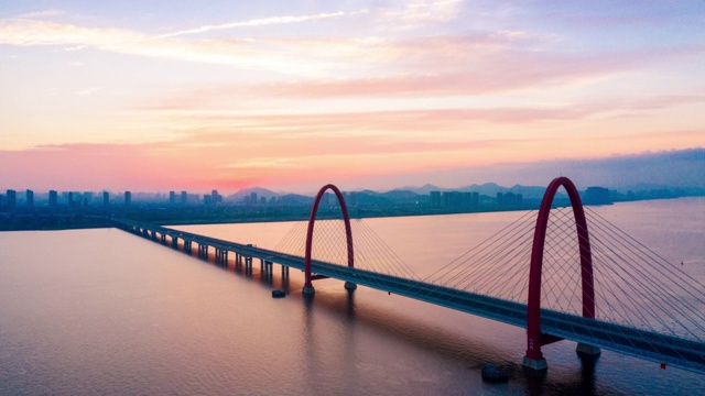 桥与sunrsie hyperlapse