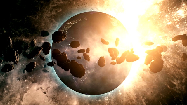 繞地球運(yùn)行的小行星帶