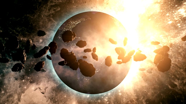 詳情圖-繞地球運行的小行星帶