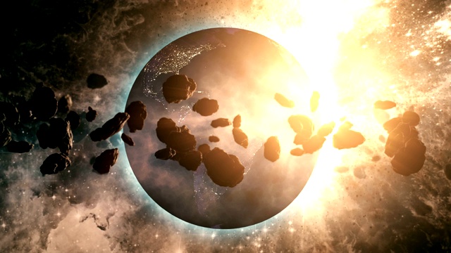 詳情圖-繞地球運行的小行星帶