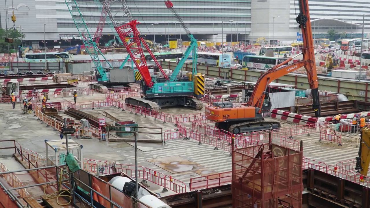 详情图-放大时间间隔:建筑工地白天工作。