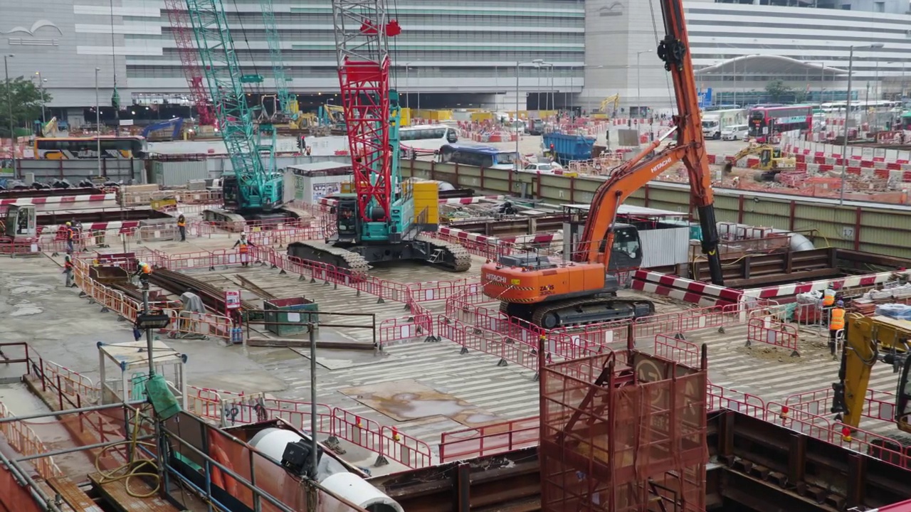 详情图-放大时间间隔:建筑工地白天工作。