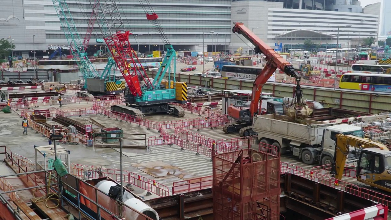 详情图-放大时间间隔:建筑工地白天工作。