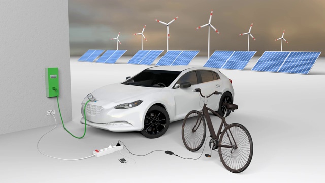詳情圖-電動汽車、電動自行車、智能手機、太陽能電池板和風(fēng)力渦輪機。