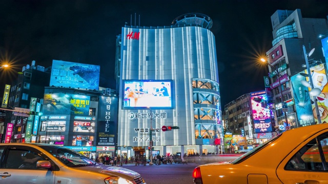 詳情圖-臺灣臺北市西門西門購物街夜光延時