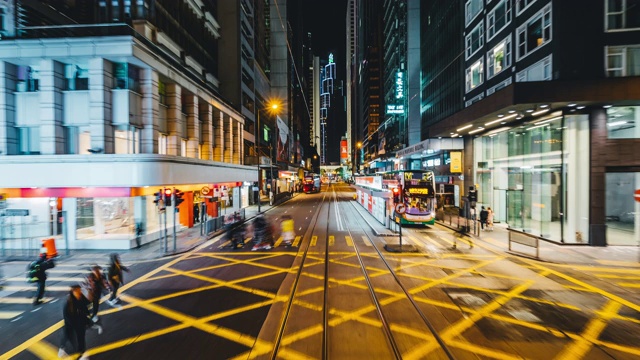 香港街道和交通