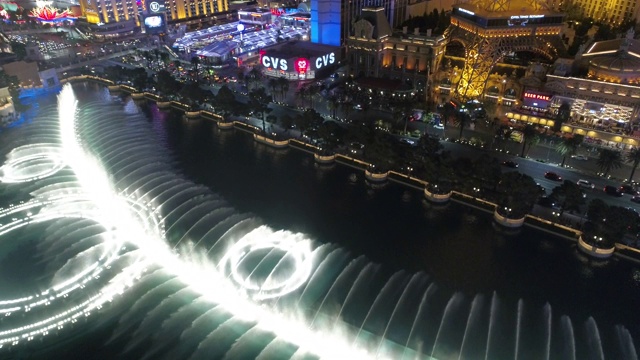 百乐宫喷泉鸟瞰图