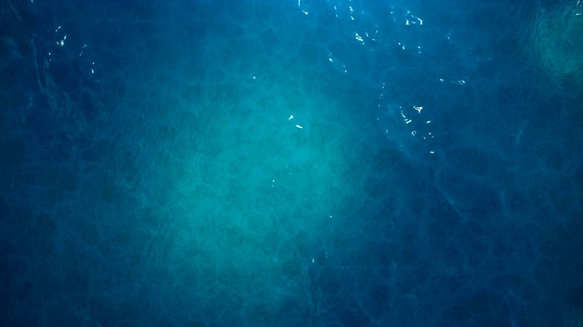 详情图-海或海，海浪近景。碧波海水。蓝色清澈的水。可以看到沙质海床。海浪俯视图。3,d动画4,k