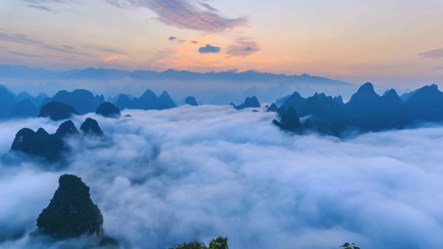 详情图-鸟瞰图广西-时间推移