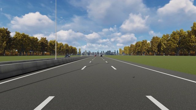 詳情圖-高速公路上指示美國(guó)匹茲堡市入口的指示牌