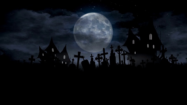 詳情圖-無縫萬圣節(jié)動畫，4K循環(huán)