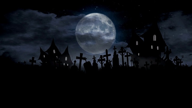 詳情圖-無縫萬圣節(jié)動畫，4K循環(huán)