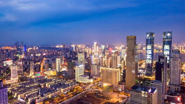 中国南昌城市延时摄影