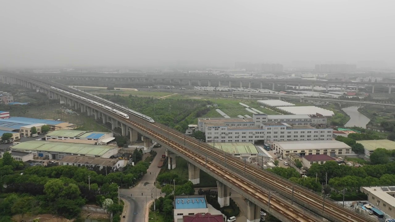 亚洲中国江西高铁场景