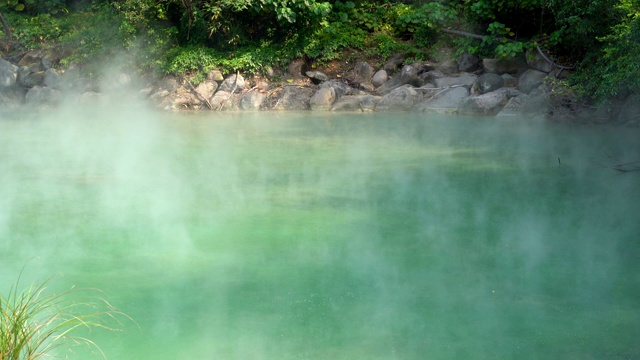 台湾台北市北投温泉之热水