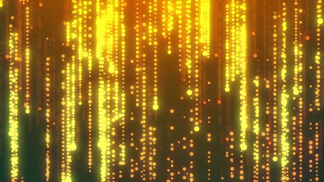 舞臺(tái)燈光。抽象的屏幕閃爍。閃爍閃爍的粒子。閃閃發(fā)光的雨。動(dòng)畫(huà)的魔力和時(shí)尚的流動(dòng)。