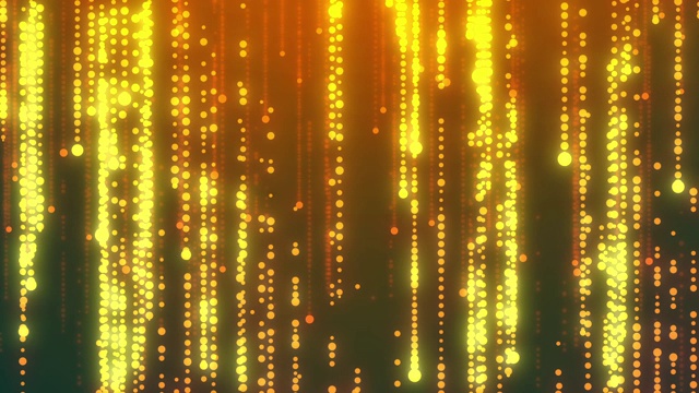 詳情圖-舞臺(tái)燈光。抽象的屏幕閃爍。閃爍閃爍的粒子。閃閃發(fā)光的雨。動(dòng)畫的魔力和時(shí)尚的流動(dòng)。