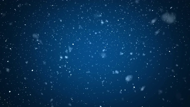 詳情圖-抽象的雪與深藍(lán)色的背景