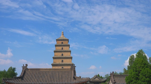 中国西安大慈恩寺的大雁塔