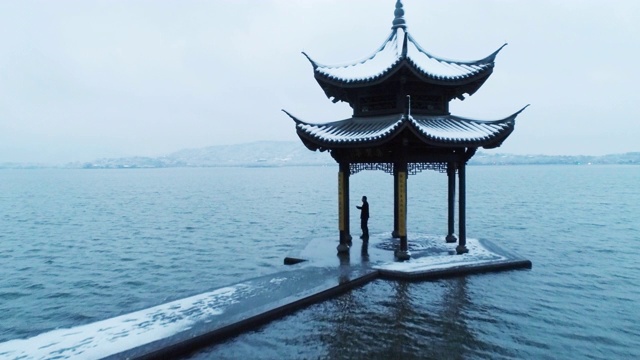 杭州西湖亭