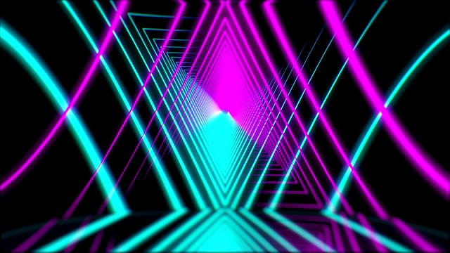 霓虹灯的背景