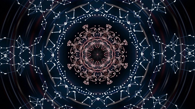 神经丛设计中的辐射光模式超过催眠波背景。