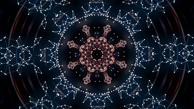 詳情圖-神經(jīng)叢設(shè)計(jì)中的輻射光模式超過催眠波背景。